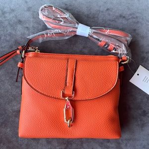Brand New Orange Steve Madden Crossbody Purse